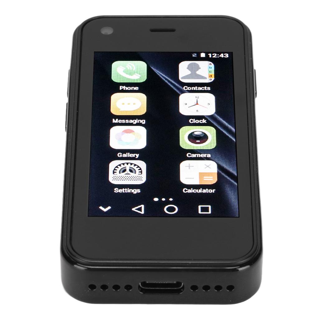 Smartphone Mini Size 2.5inch HD Touchscreen Lightweight Cell Phone for Working 1GB RAM 8GB ROM