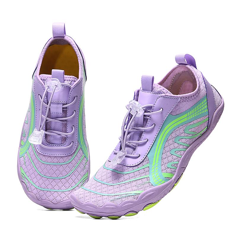 Summer Aqua Shoes Outdoor Hiking Wading Water Shoes For Men Women Breathable Light-Wight Portable Barefoot Sneakers Gym Shoes