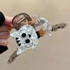 New Cute Acrylic Cats Hair Claw for Women Girls Sweet  Cartoon Large Shark Clip Hair Claw Hair Styling Accessoires
