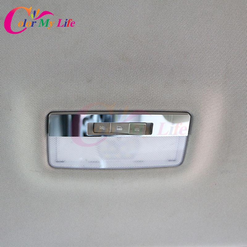 For Chevrolet Cruze sedan hatchback stainless steel interior reading lamp decorative Dome trim