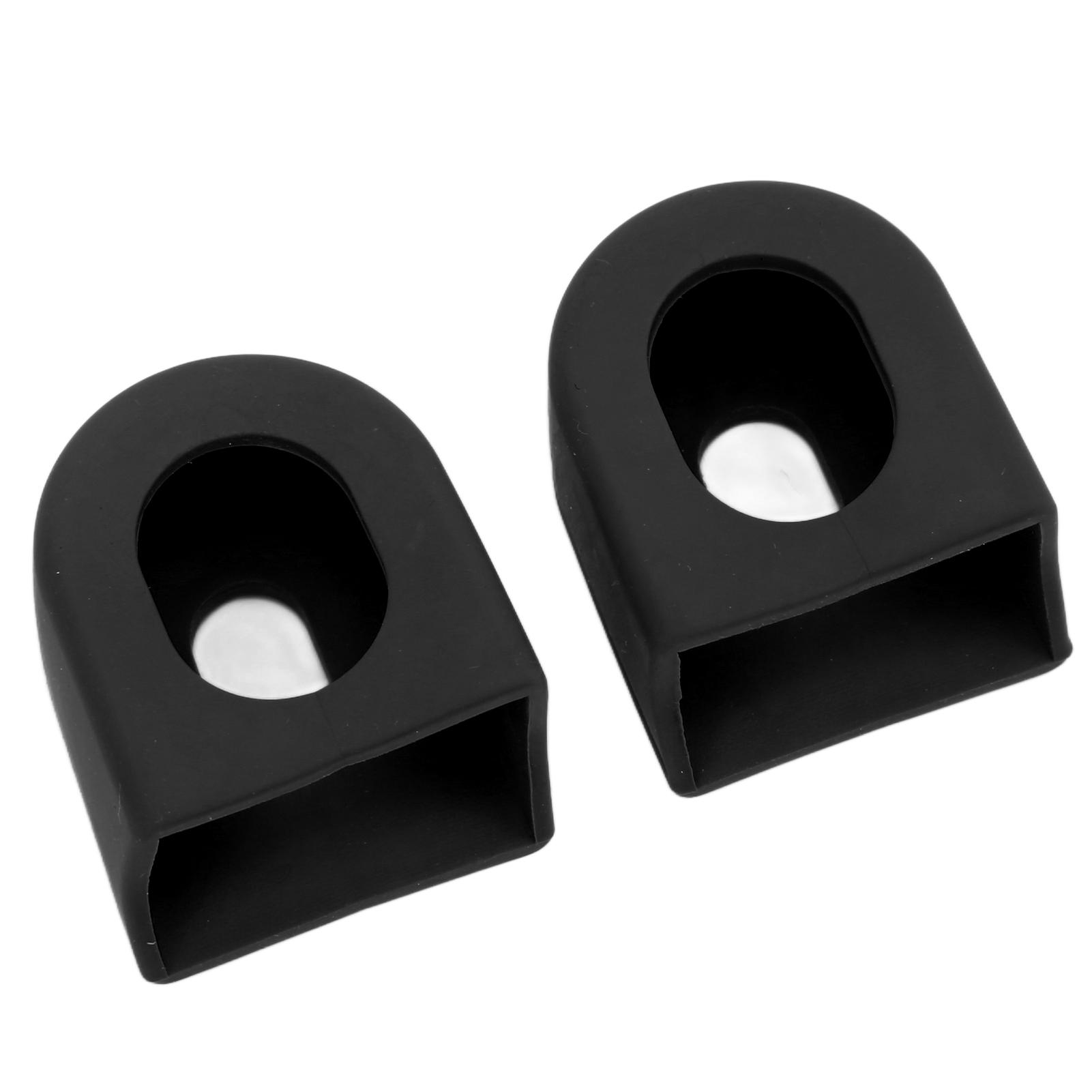 2Pcs Silicone Fixed Gear Crank Cover Crank Arm Sleeve Cover ive Case