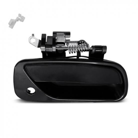 Exterior Door Handle For 1993-98 Toyota T100 Front Right Passenger Black Lever