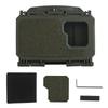 Tactical MOLLE Mobile Phone Box Navigation Board Quick Release Airsoft Vest Carry Outdoor Hunting Wargame Instant Equipment Box