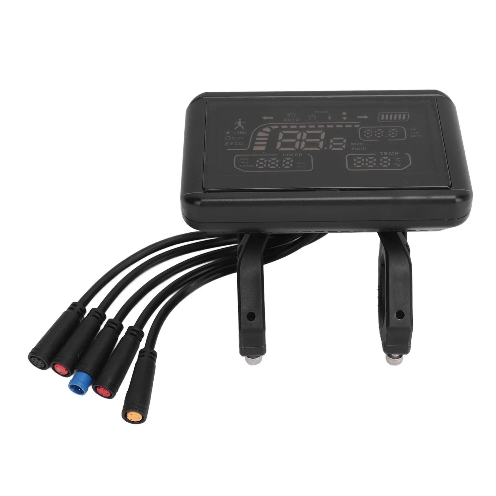 

Electric Bike Panel Speed Gear Mode Indicator High Precision Electric Display Panel Easy Installation for Modification чорний