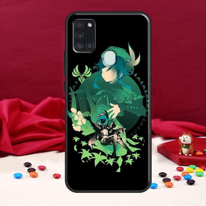 Genshin Impact Venti Case For Samsung Galaxy A34 A54 A14 A53 A13 A51 A71 A50 A12 A22 A32 A52 A72 Phone Cover