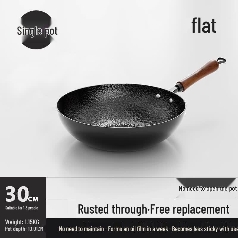 Zijin He s Traditional Wrought Iron Wok