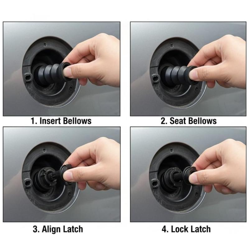 Long Lasting Fuel Tank Filler Neck Securing System 5324623 FP53-220A20-BB Fuel Cover Fastening Part Suitable for Car