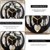 Stilvolle Moderne Klassische Design Wandmontage Uhren | Elegante 12-Zoll Wandhängende Uhr für Zuhause, Büro, Wohnzimmer, Schlafzimmerdekor (Liebespaar)