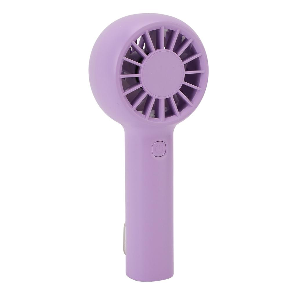 Handheld Fan 5 Speed Adjustable Silent 5.5h Running Portable Fan with Buckle for Outdoor Beach