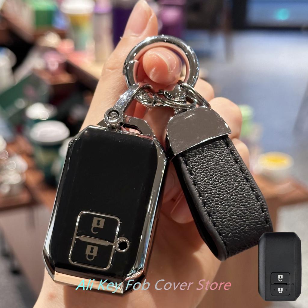 Key Fob Cover Keyring for Suzuki Car Key Cover for Suzuki Ertiga Swift Wagon R Key Holder Remote Control Case for Keychain
