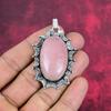 Rose Quartz Jewelry, 925 Solid Sterling Silver Pendant Handmade Gemstone Jewelry, Gifts For Wife Brand New Pendant