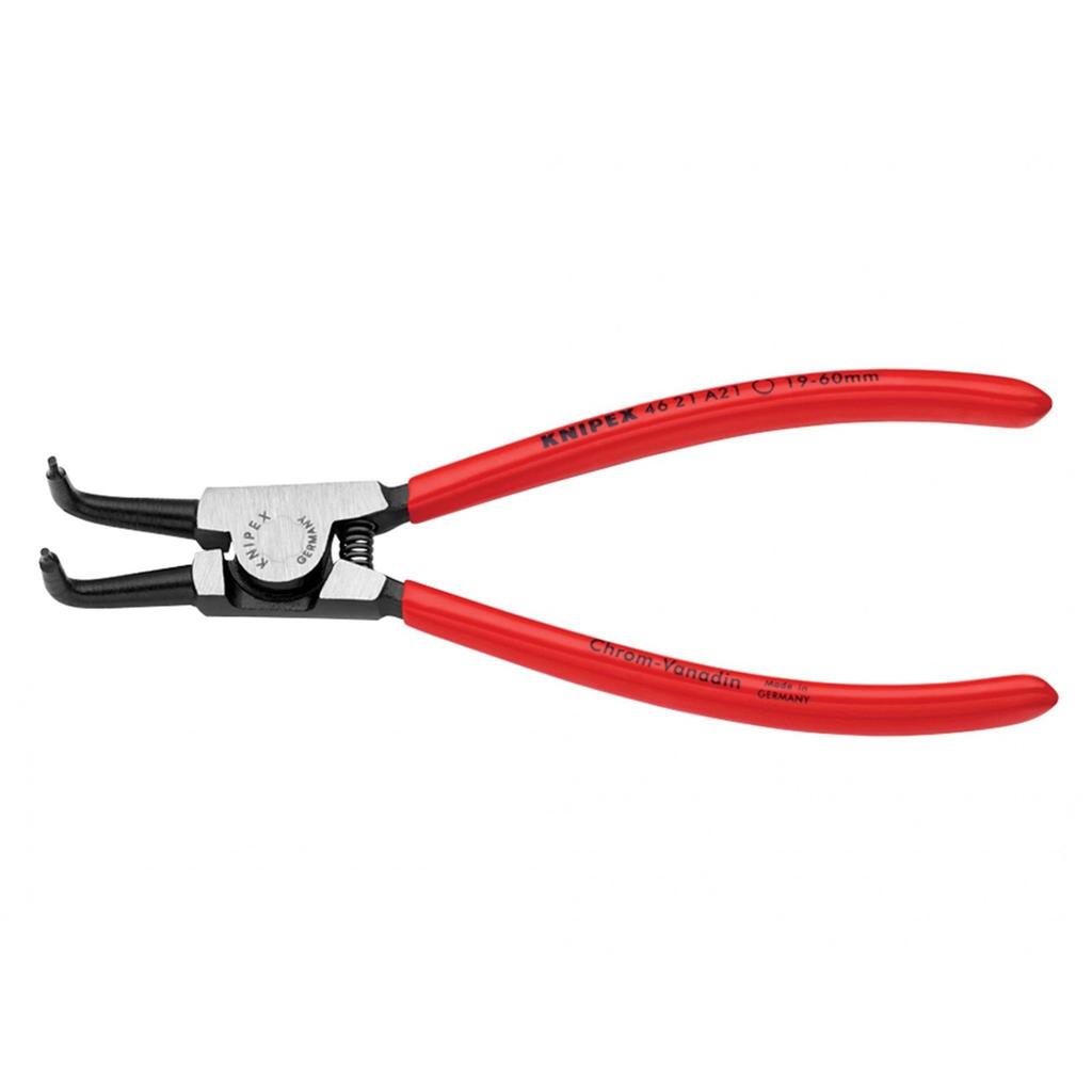 Knipex 46 21 Series External Circlip Pliers, 90 Bent Tip