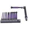 12pcs S2 Alloy Steel Ball End Hex Bit Set Allen Wrench Drill Bit Set Power Drill Use