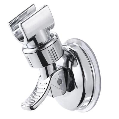 Bracket Shower Head Holder Easy To Install No Drilling Bathroom Suction Cup Base Adjustable Replacement Useful