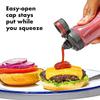 3/6Oz Leak-Proof Squeeze Bottle With Scale Kitchen Salad Sauce Set Portable Squeeze Oil Bottle Spicy Container Outdoor Picnic