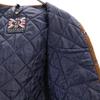 LAVENHAM Made In the UK Quilted Jacket 36 Brown Hood Women Used
