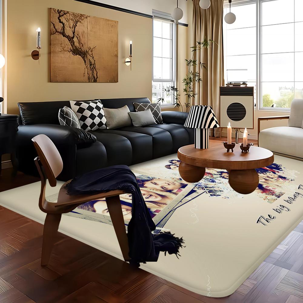 The Big Bang Theory Bathroom Mat INS Style Soft Bedroom Floor House Laundry Room Mat Anti-skid Welcome Doormat