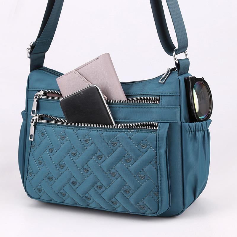 Geantă Messenger nouă de primăvară pentru femei Poșetă portabilă de afaceri de mare capacitate Geantă simplă cu mai multe compartimente