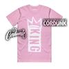 Dunk Medium Soft Pink White T Shirt Match K1