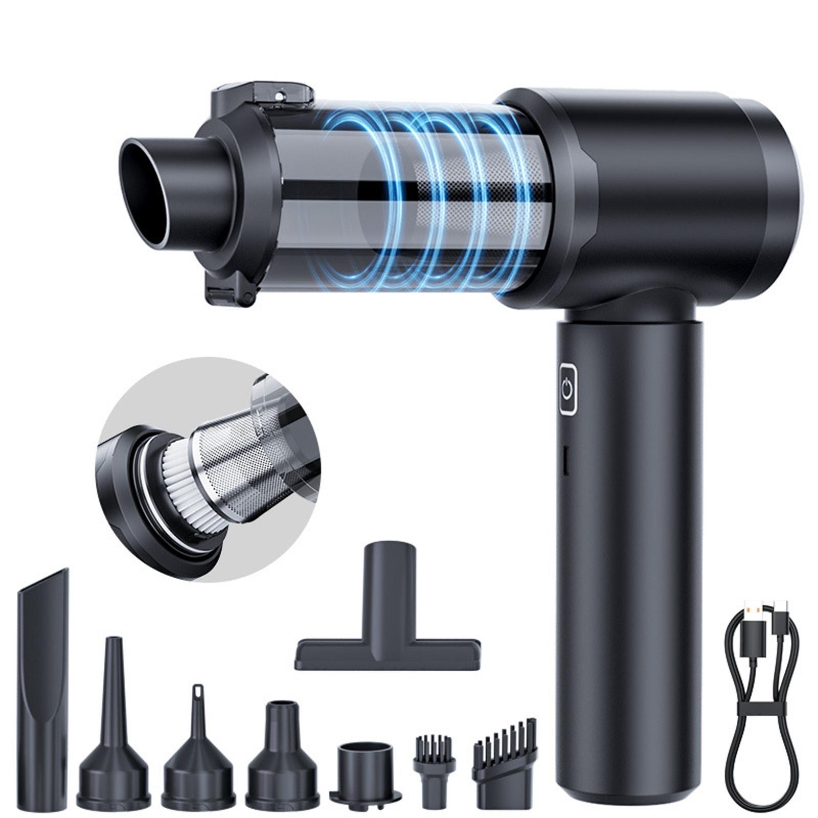 

Handheld Car Vacuum Cleaner, 15000PA Car Vacuum Cleaner , High Power Handheld Vacuum Cordless Rechargeable With Multi-Nozzles, Portable One Size