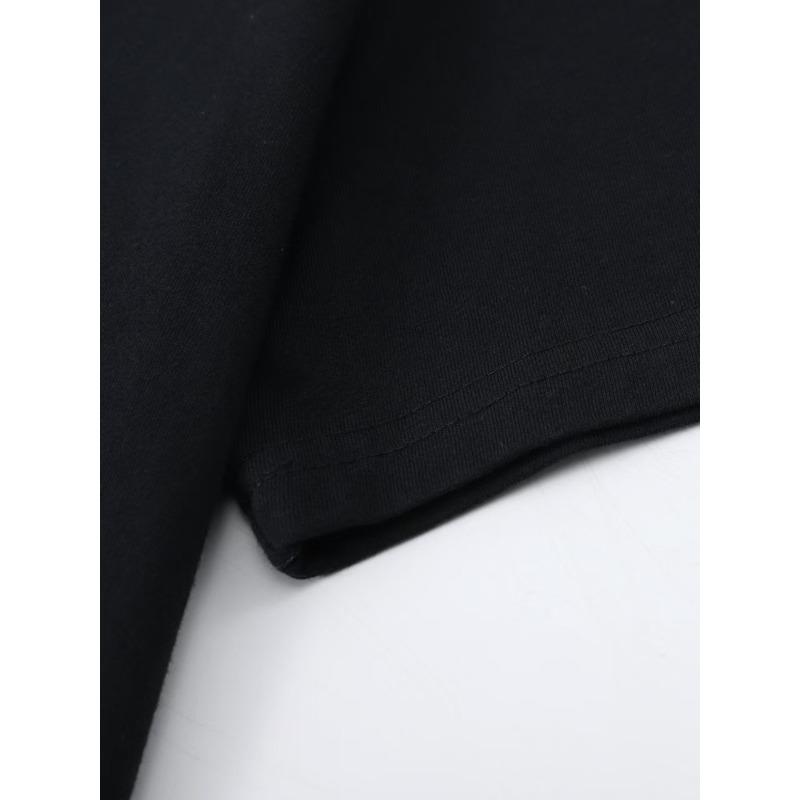 European sizes I'M RIGHT OF THE TIME' Round Neck Graphic T-shirts, Causal Tees, Short Sleeve Comfortable Tops, Men's Summer Clothing