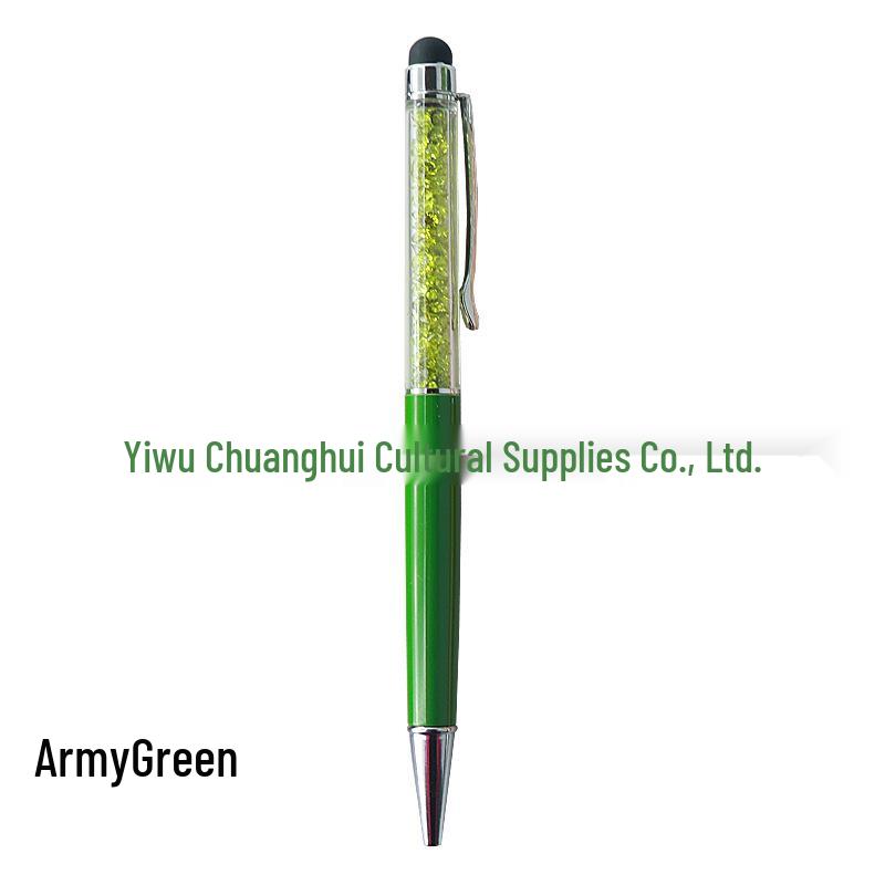 Crystal Rhinestone Ballpoint Pen with Capacitive Touch Screen – Custom Logo Gift Pen.