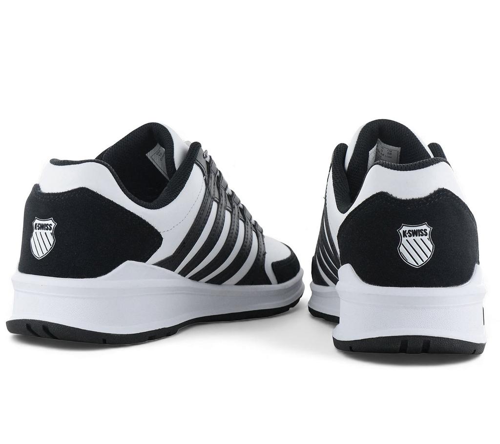 K-SWISS Vista Trainer - Men's Sneakers Shoes White-Black 07000-034-M ORIGINAL