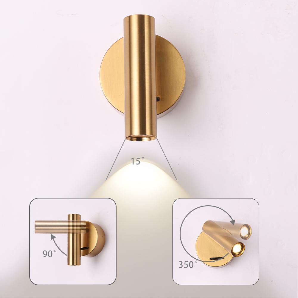 Wall Mount Flexible Reading Light Creative Wall Lamp Bedroom Reading Led Wall Lamp Custom Cheap Good Price Reading Wall Lamp