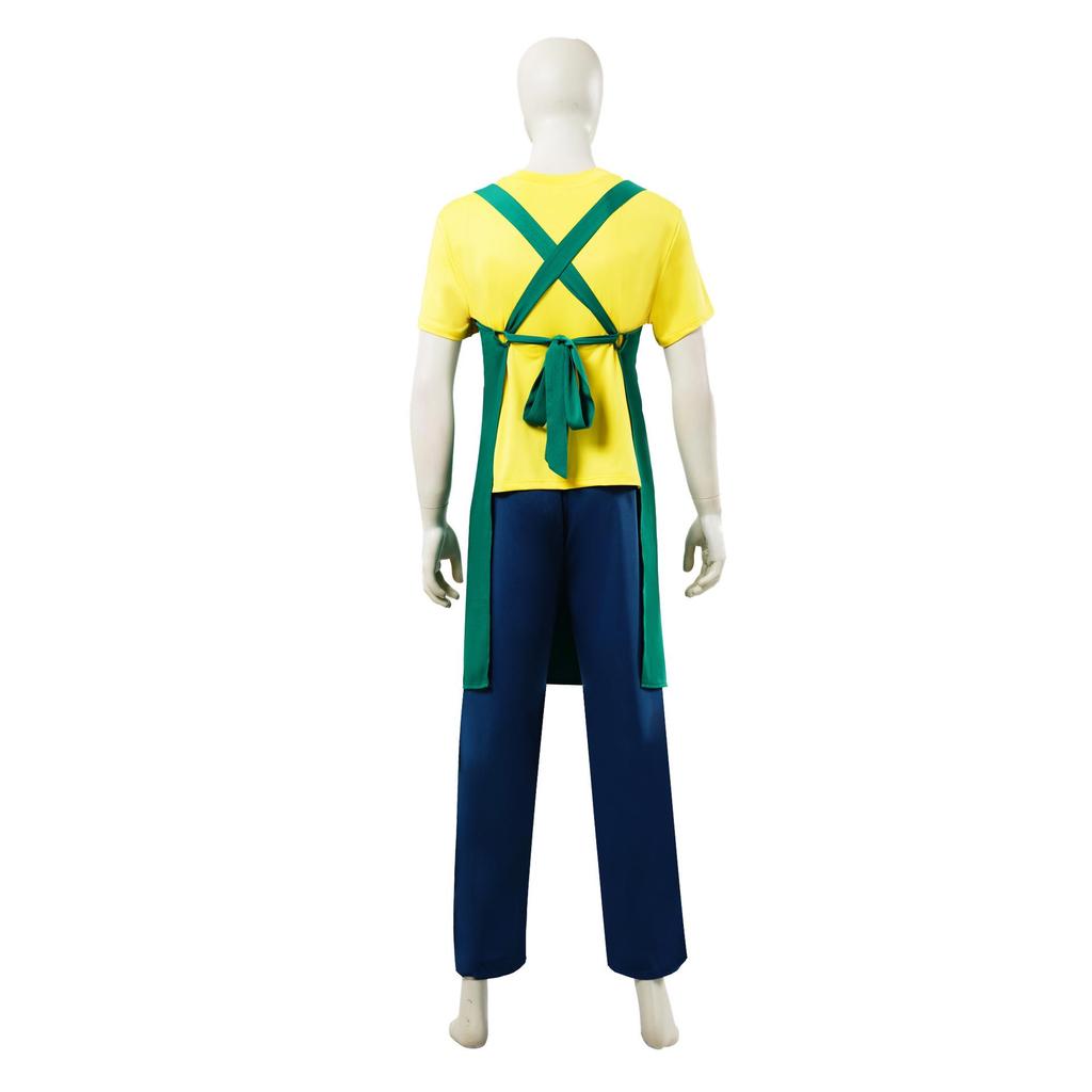 Sakamoto Days Characters Costume Set: Taro, Lu Shao, Hanakura, Mashimo Cosplay
