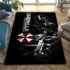 1PC Resident Evil Print Rug - Home Decoration Carpet For Living Room Bedroom Flooring Computer Chair Area Rug