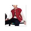 Jordan Fashionable Color Block Logo Printed Long Sleeve Cotton Jacket Kids Jackets Jester-Red JD2342020GS-002