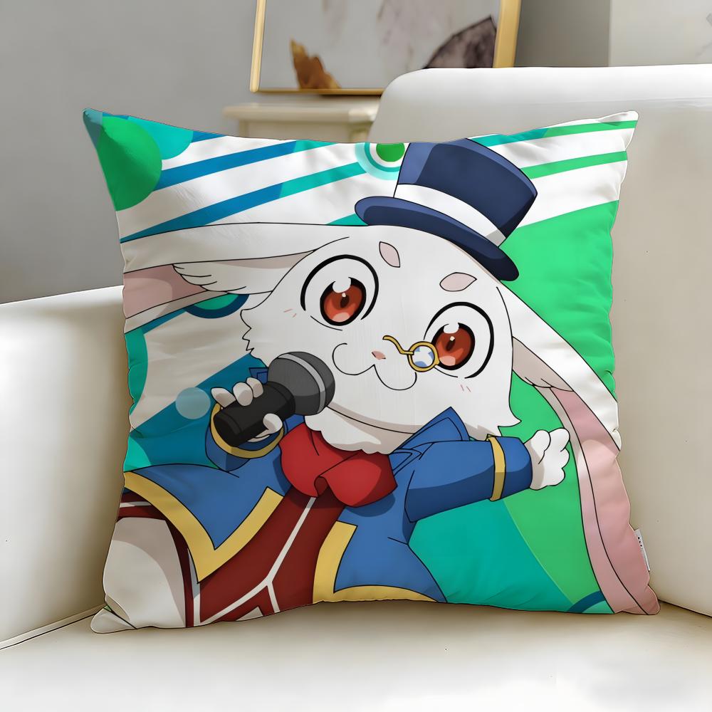 Action Anime ShangriLa Frontier Kissenbezug Weich Leicht zu Waschen Kissenhülle Vielseitig für Sofa Bett Reise und Büro
