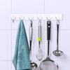 Chahua Nail-Free Adhesive Bathroom Door Hook Rack