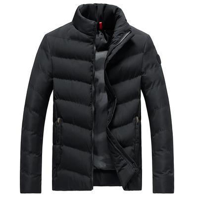Winter Men's Warm Padded Jackets Fashion Men Cotton Warm Parka Coats Men Stand Collar Thermal Windbreaker Jacket Clothing 7XL