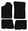 Tapis de sol BASIC en velours noir pour: Renault 19 cabriolet, hatchback, berline, chamade (1988-1996)