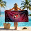 Telo da Spiaggia Asciugatura Rapida Charlton Athletic FC Stampa Microfibra Assorbente Portatile da Viaggio per Nuoto