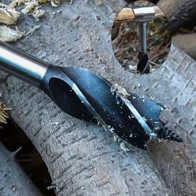 Hohes Drehmoment Spiralbohrer Tragbares Design Langlebige Konstruktion Holzbohrkern Selbstschneidende Bohrer Manuelle Bedienung