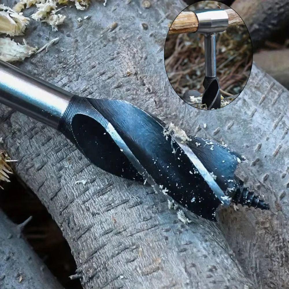 Tragbares Design Schneckenbohrer Bits Langlebige Konstruktion Handbohrer Werkzeugset Holzbearbeitung