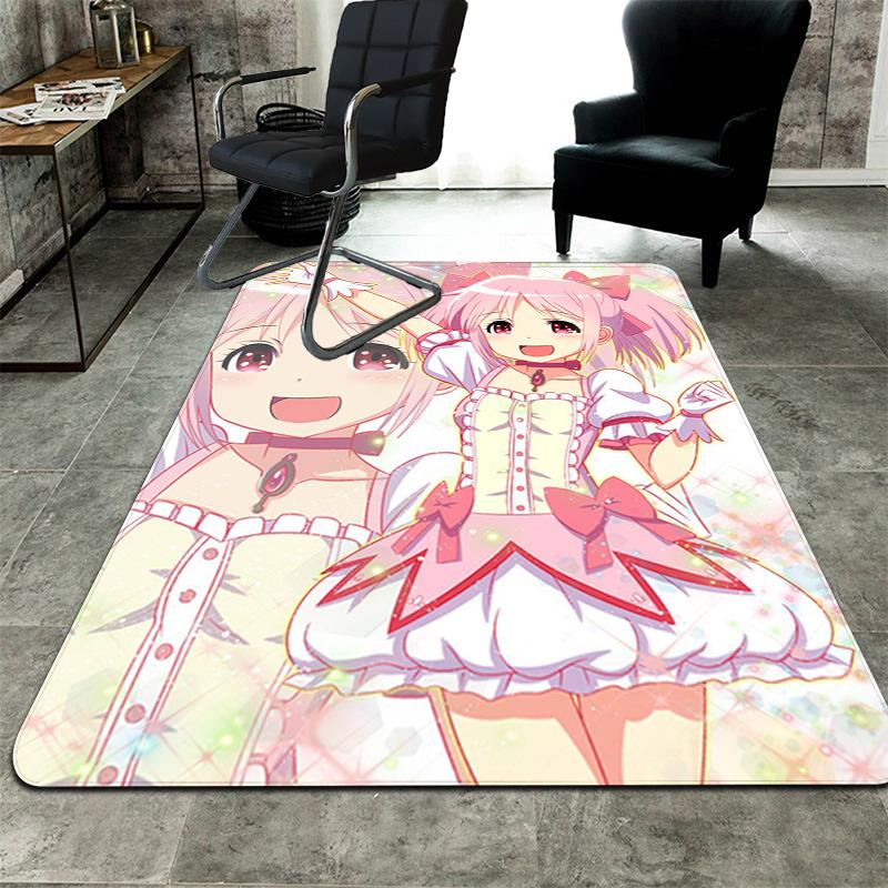 Kaname Madoka Rug Floor Mat for Living Room or Bedroom Soft and Comfortable Carpet a Gift for Birthday and Holiday.NFF0928474
