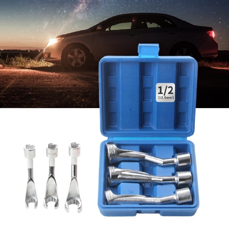 Convenient L Style Flare Nut Socket Tool Set L Shape Wrenches For Diesels Engine Maintenance And Sensors Adjustments