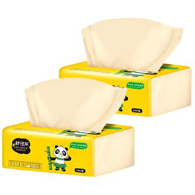 60 Teile/paket Natur Bambus Weiche Papier Serviette Für Tisch Abendessen Papier