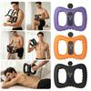 Ergonomisch Taille Massageapparaat Fascia Ring Massager met 5 Snelheden & Warmte, Draagbare Draadloze Vibratieband Elektrisch Spierherstel Gereedschap voor Buik