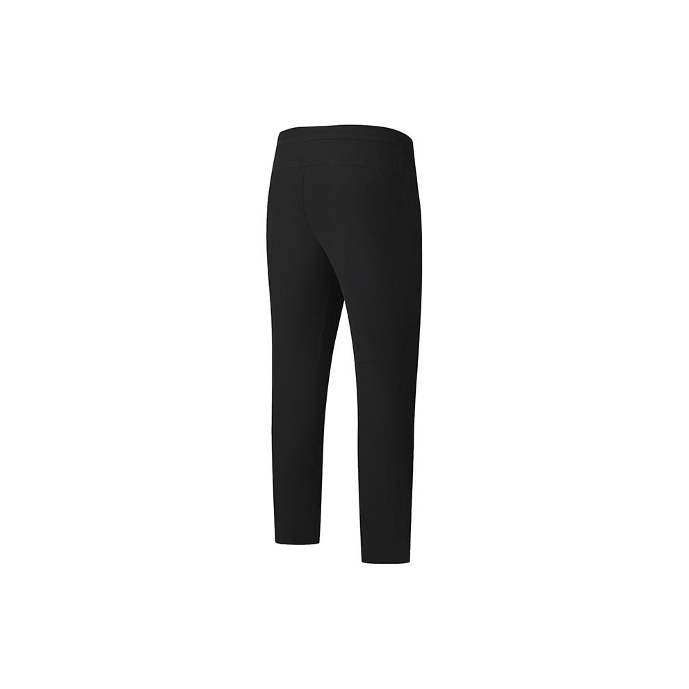 FILA A.P. Comfortable Versatile Solid Color Cool Feeling Knitted Sports Pants Men bottoms Deep-Black A11M521602F-BK
