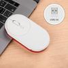 M1 Wireless Mouse Aluminum Alloy Frame Ultra-thin Mini 2.4GHz Rechargeable Silent Mouse