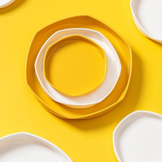 Sturdy Durable Pot Tray Multi Colors Thickened Plastic Plant Pot Saucer for Garden