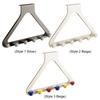Carbon Steel Heavy Duty Door Hanger Easy Installation Multi-Purpose Door Organizer for Home Office Bedroom Bathroom Entryway