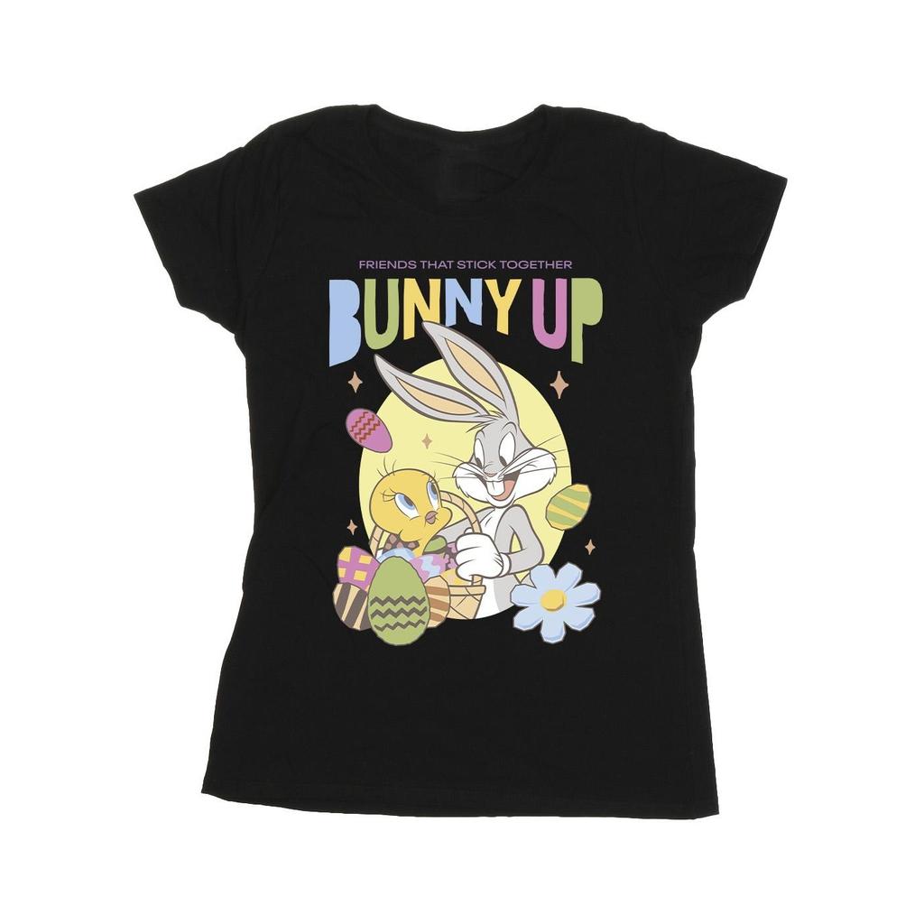 Looney Tunes Womens/Ladies Bunny Up Cotton T-Shirt