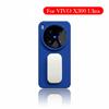 Flüssigsilikonhülle für Vivo X300 Ultra mit Ständer Rückabdeckung für VIVO X300 ULTRA