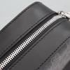 Gucci Vintage Logo Stripe Web Leather Logo Canvas And Leather Camera Bag Men Shoulder Bag Black Gray 574886-K5RLN-1095