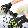 1 Pair Unisex Sports Gloves Shock Damping Brthable Nylon Gloves for Outdoor Cycling